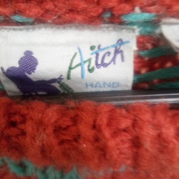 "Aitch", Hand Knit Men's Sweater - Picture 2 of 8